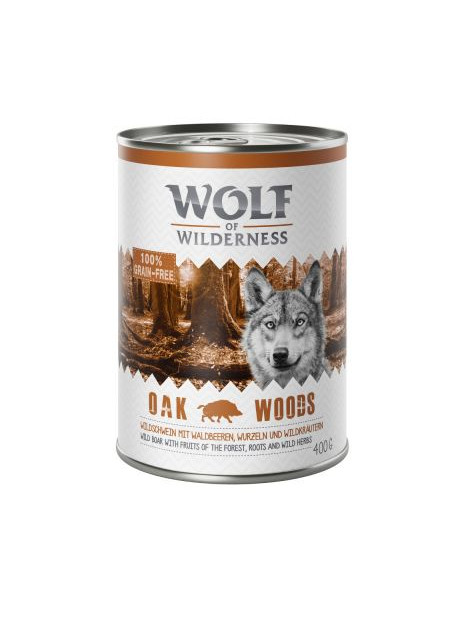 Wolf of Wilderness Oak Woods Dziczyzna puszka 400 g