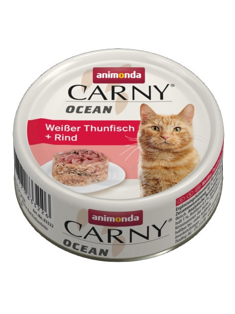 Animonda Carny Ocean tuńczyk i wołowina 80g