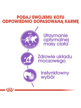 Royal Canin Sterilised w sosie karma mokra dla kotów dorosłych, sterylizowanych saszetka 85g