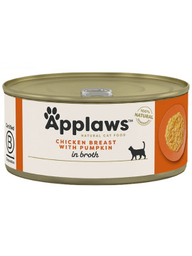 Applaws puszka dla kota Kurczak i Dynia 70g