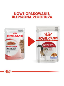 Royal Canin Instinctive w galaretce karma mokra dla kotów dorosłych, wybrednych saszetka 85g