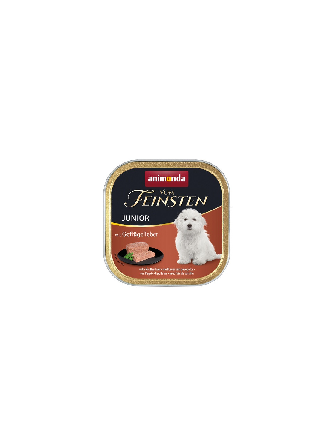 Animonda vom Feinsten Dog Junior Wątróbka drobiowa 150g