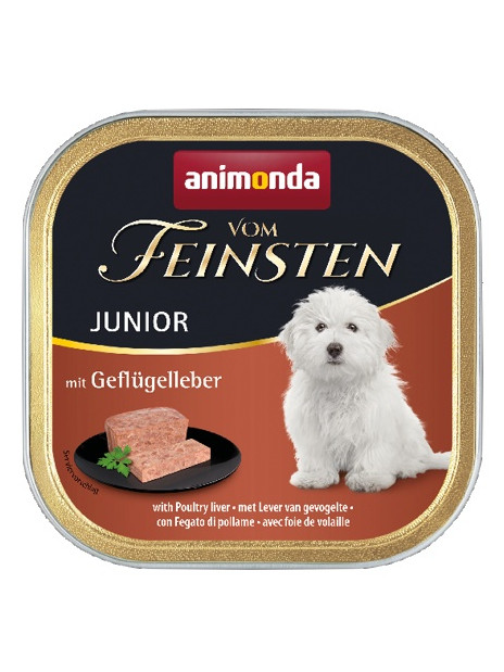 Animonda vom Feinsten Dog Junior Wątróbka drobiowa 150g