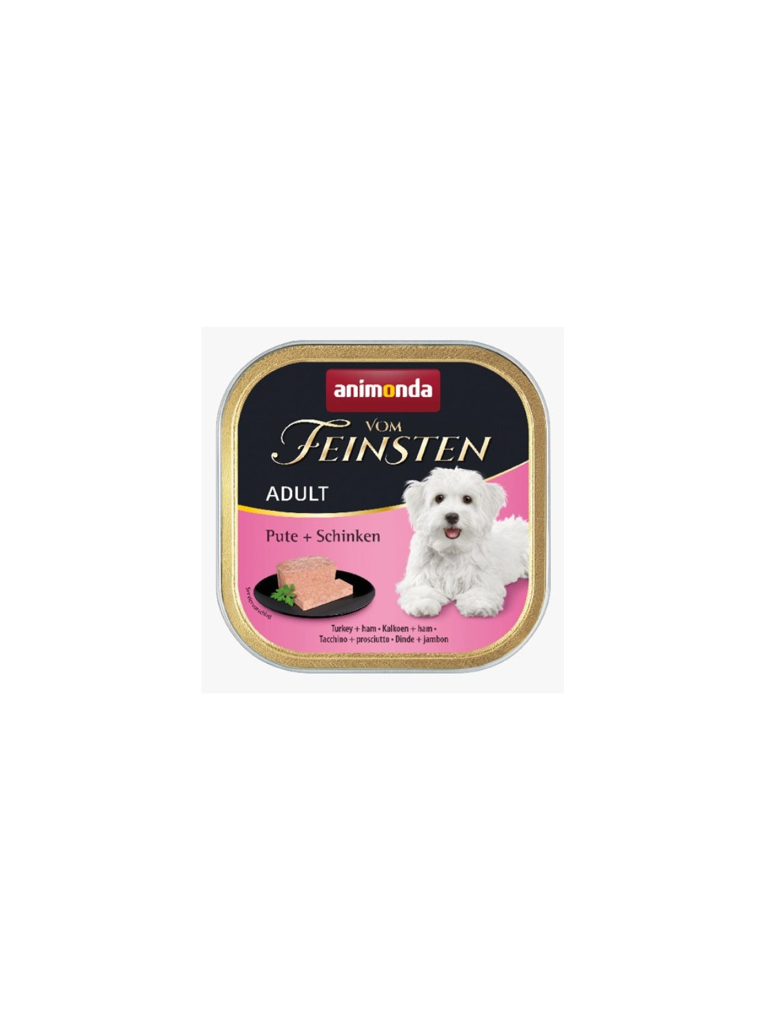 Animonda vom Feinsten Dog Indyk i Szynka 150g
