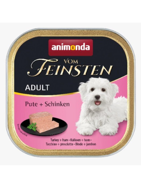Animonda vom Feinsten Dog Indyk i Szynka 150g