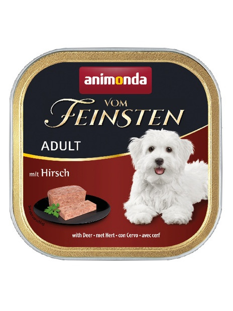 Animonda vom Feinsten Dog Adult Jeleń tacka 150g