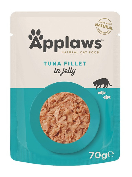 Applaws saszetka dla kota tuńczyk w galaretce 70g