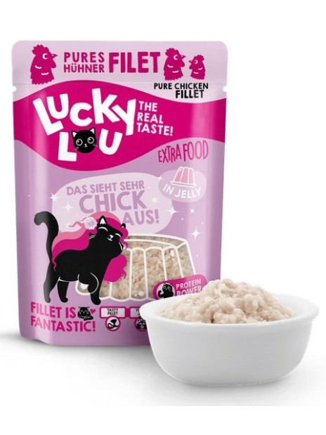 Lucky Lou Extrafood Kurczak w galaretce saszetka 70g