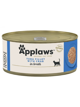 Applaws puszka dla kota Tuńczyk i Kraby 70g