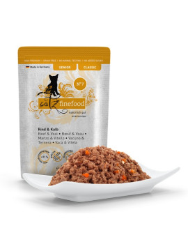 Catz Finefood Classic Senior N.07 Wołowina i cielęcina saszetka 85g