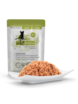 Catz Finefood Classic Senior N.05 Łosoś i kurczak saszetka 85g