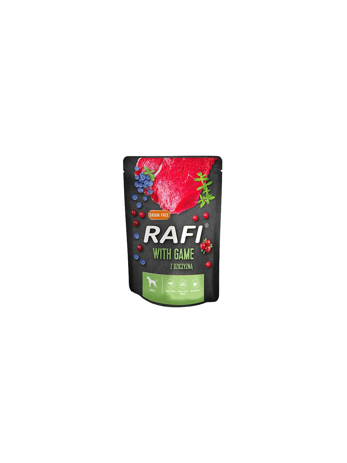 Rafi Pies Dziczyzna saszetka 300g