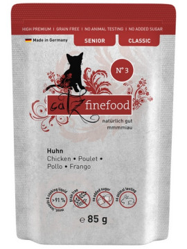 Catz Finefood Classic Senior N.03 Kurczak saszetka 85g
