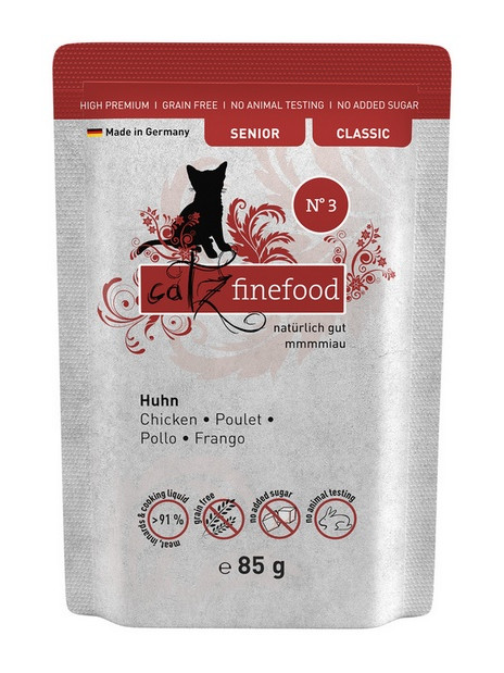 Catz Finefood Classic Senior N.03 Kurczak saszetka 85g
