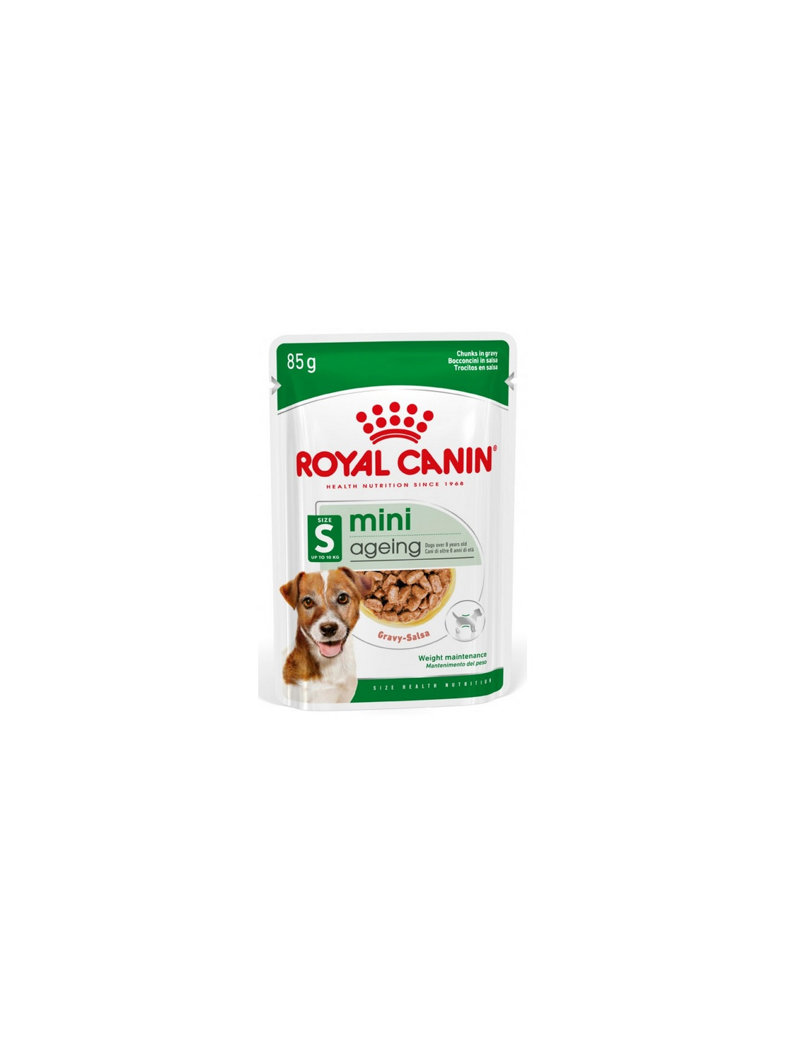Royal Canin Mini Ageing karma mokra w sosie dla psów dojrzałych po 8 roku życia, ras małych saszetka 85g
