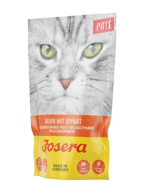 Josera Pasztet Kurczak & szpinak saszetka 85g