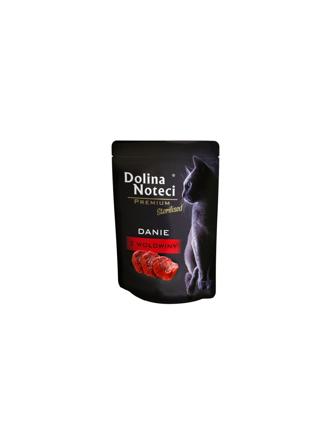 Dolina Noteci Premium Kot Sterilised Danie z wołowiny saszetka 85g