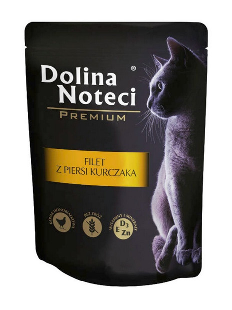Dolina Noteci Premium Kot Filet z piersi kurczaka saszetka 85g