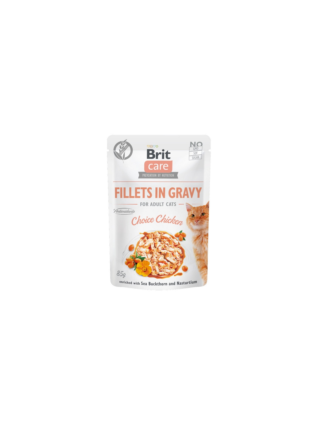 Brit Care Cat Fillets In Gravy Choice Chicken saszetka 85g