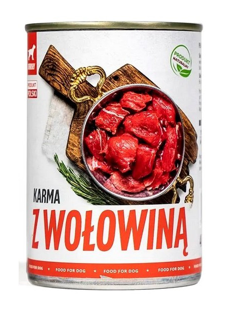 TUF TUF Mielonka z wołowiną puszka 400g