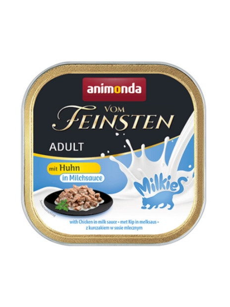 Animonda vom Feinsten Milkies Cat Kurczak + Mleko tacka 100g