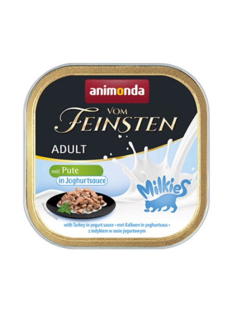 Animonda vom Feinsten Milkies Cat Indyk + Mleko tacka 100g