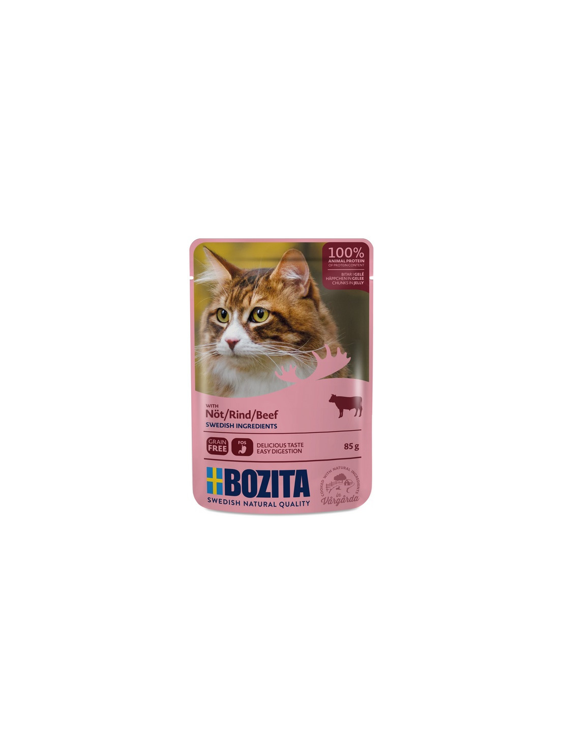 Bozita Cat Wołowina w galaretce saszetka 85g