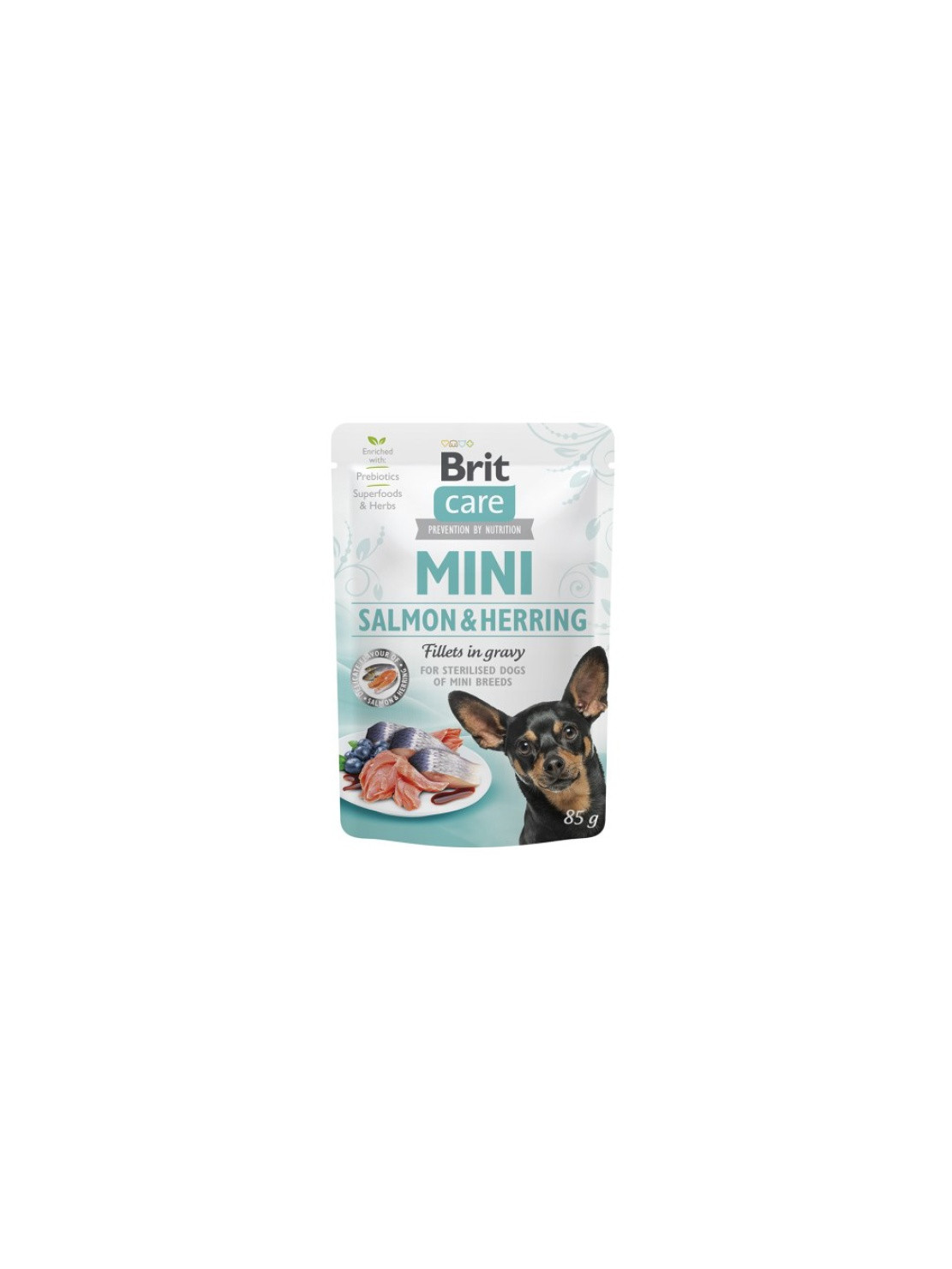 Brit Care Dog Mini Salmon & Herring Sterilised saszetka 85g