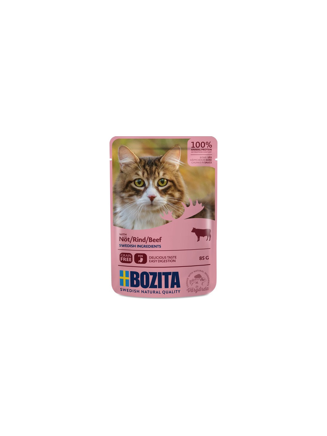 Bozita Cat Wołowina w sosie saszetka 85g