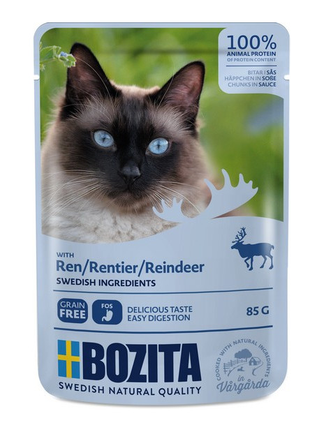 Bozita Cat Renifer w sosie saszetka 85g