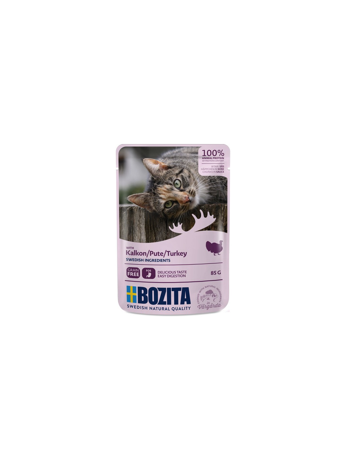 Bozita Cat Indyk w sosie saszetka 85g