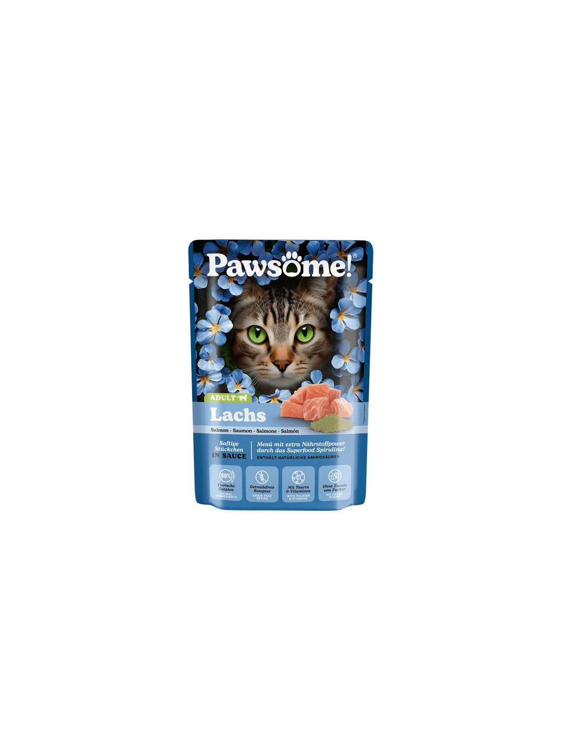 Pawsome Adult Lachs - łosoś saszetka 85g