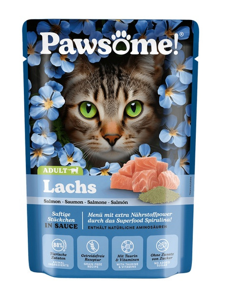 Pawsome Adult Lachs - łosoś saszetka 85g