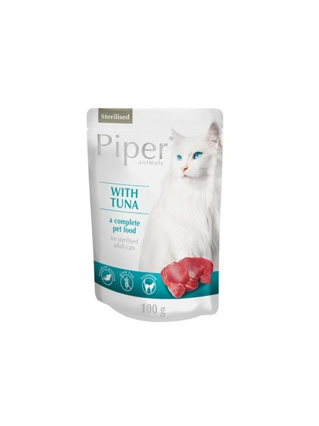 Piper Kot Sterilised Tuńczyk saszetka 100g