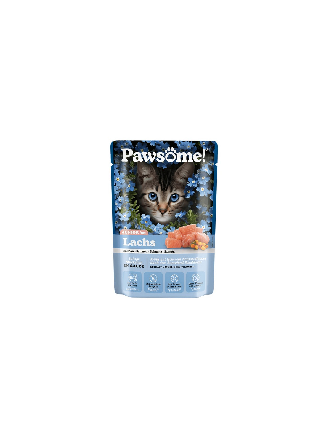 Pawsome Junior Lachs - łosoś saszetka 85g