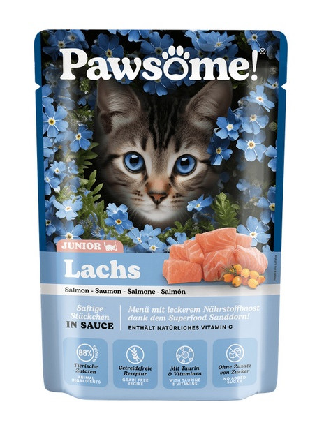 Pawsome Junior Lachs - łosoś saszetka 85g