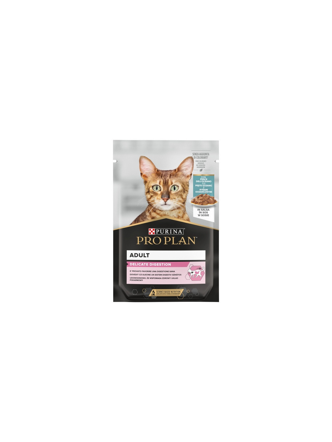 Purina Pro Plan Cat Delicate ryba oceaniczna saszetka 85g