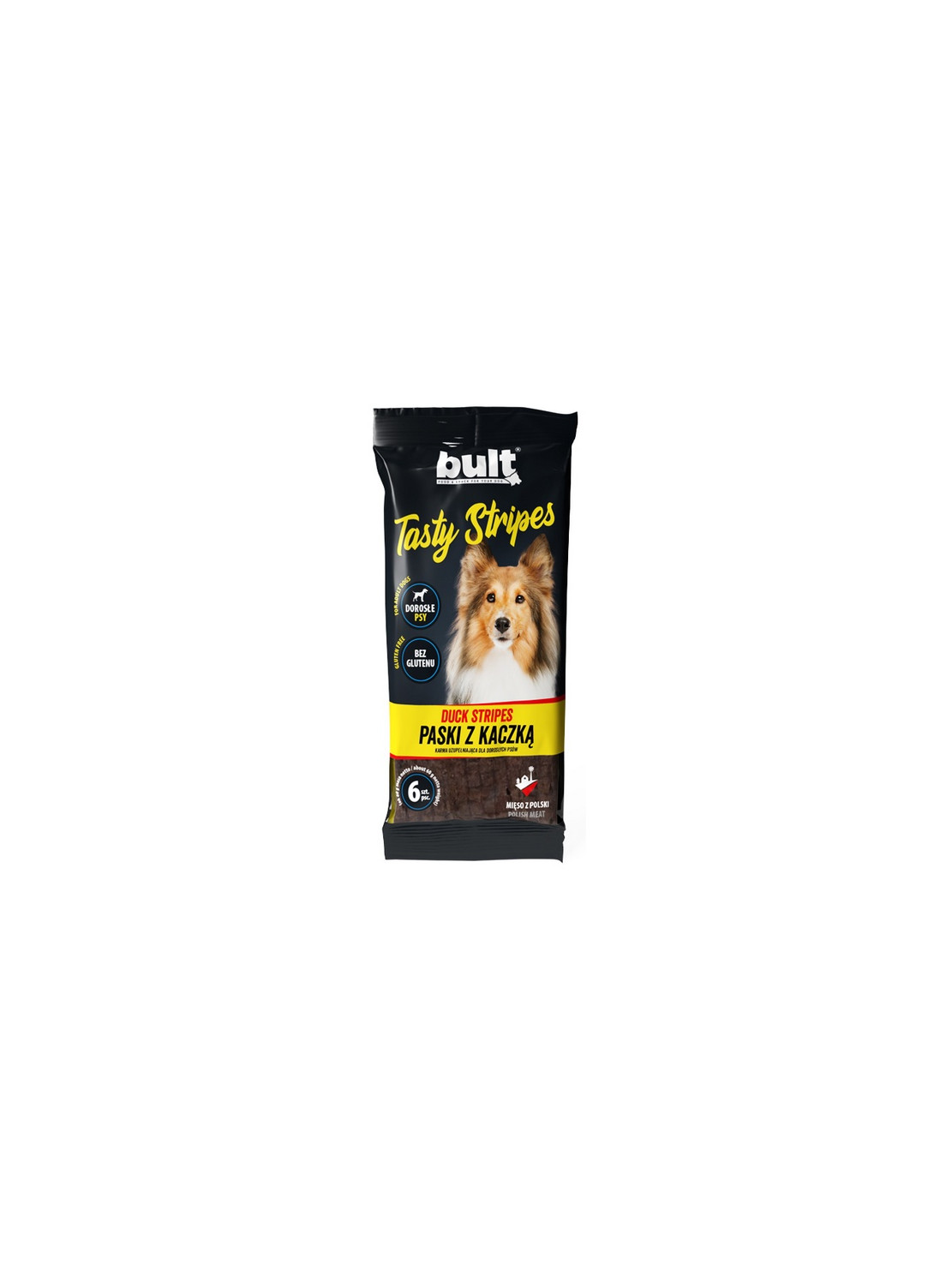 Bult Tasty Stripes Paski z kaczką 6szt