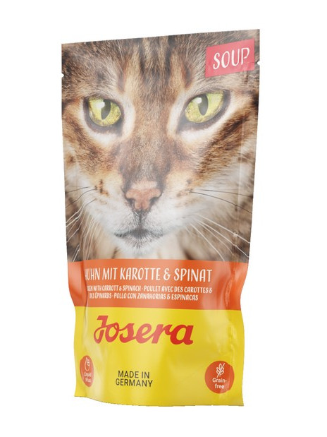 Josera Zupa Kurczak z marchewką i szpinakiem saszetka 70g