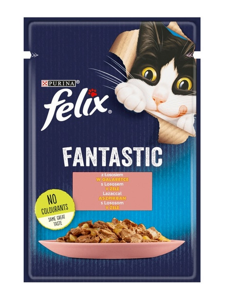 Felix Fantastic Łosoś w galaretce saszetka 85g