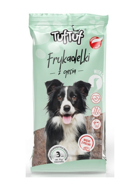 TUF TUF Frykadelki z gesią dla psa 3szt