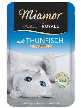 Miamor Ragout Royale z tuńczykiem w galaretce saszetka 100g