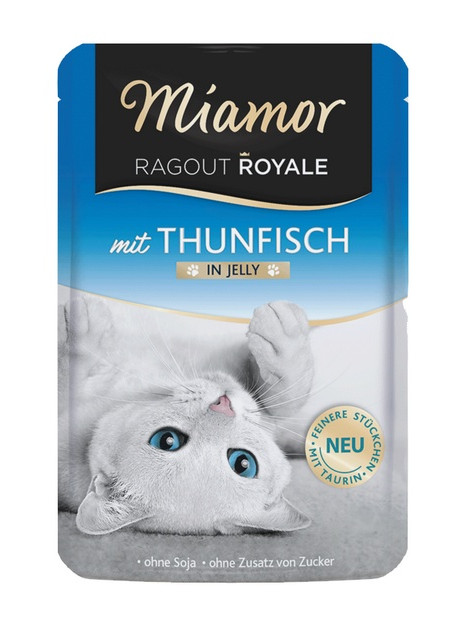 Miamor Ragout Royale z tuńczykiem w galaretce saszetka 100g