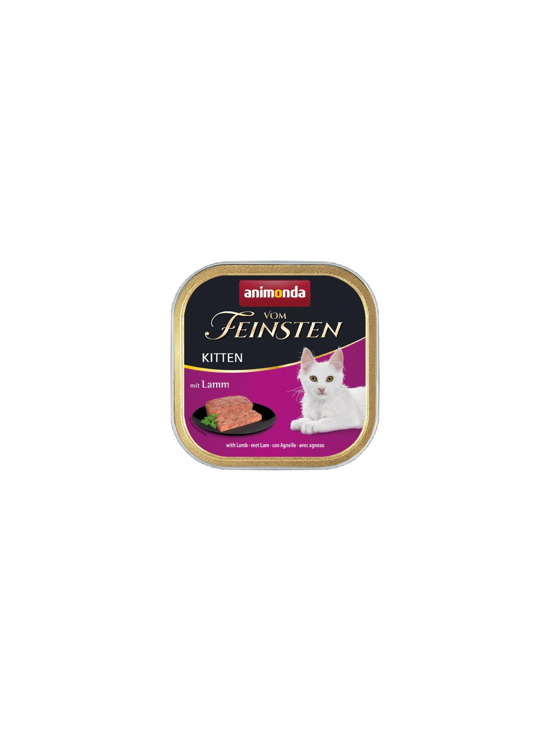 Animonda vom Feinsten Cat Kitten z Jagnięciną tacka 100g