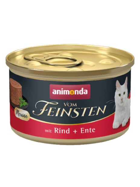 Animonda vom Feinsten Cat Adult Mus Wołowina + Kaczka puszka 85g