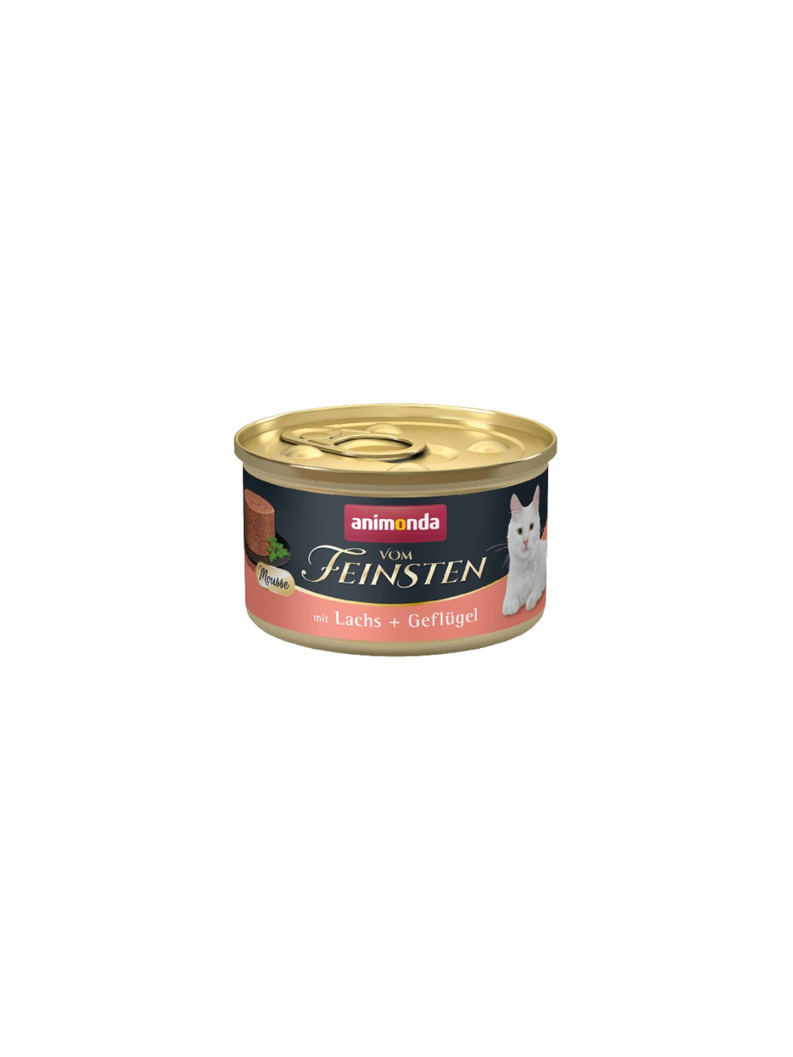 Animonda vom Feinsten Cat Adult Mus Łosoś + Drób puszka 85g