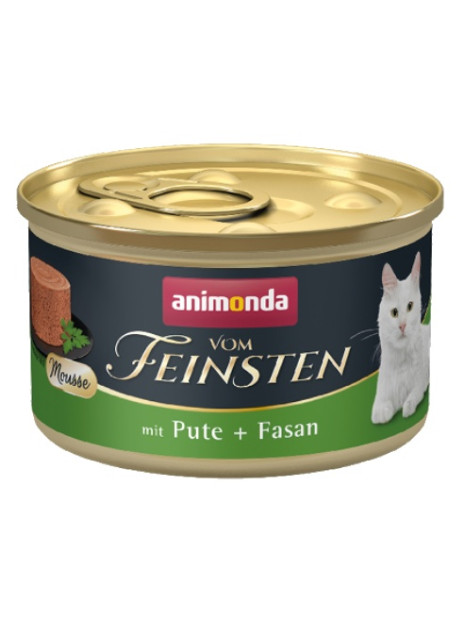 Animonda vom Feinsten Cat Adult Mus Indyk + Bażant puszka 85g