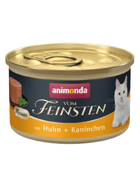 Animonda vom Feinsten Cat Adult Mus Kurczak + Królik puszka 85g
