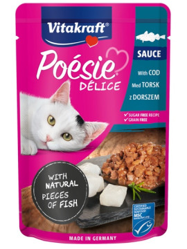 Vitakraft Poesie Deli Sauce dorsz saszetka 85g