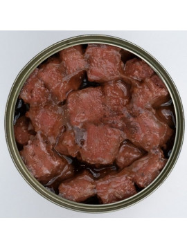 TUF TUF Kawałki mięsne z wołowiną dla psa puszka 415g